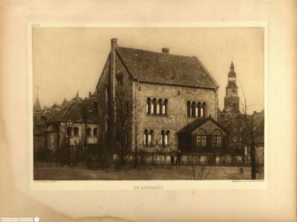 LKArchivH S2_A123_10, Hannover, Pfarrhaus der Garnisonkirche, um 1892, 1892