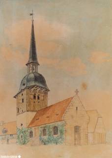 S2 Nr. 2679, Adenbüttel, Alte Kirche (abgerissen), 1862, 1862