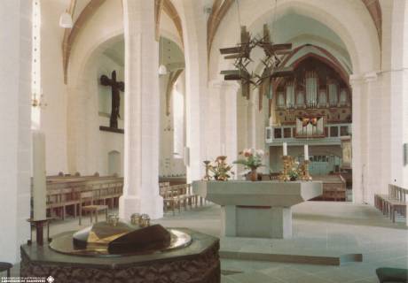 S2 Nr. 11543, Alfeld, Nicolaikirche, Innenraum nach Westen, o.D., ohne Datum