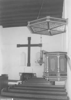 S2 Nr. 3627, Ardorf, Kirche, Altarraum, um 1964, um 1964