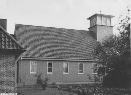 S2 Nr. 3472, Aschendorf, Christus-Kirche, 1957, 1957
