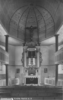 S2 Nr. 3653, Barbis, Petri-Kirche, Altarraum, um 1948, um 1948