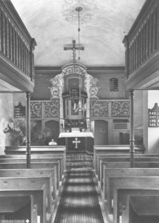 S2 A107 Nr. 37, Barnten, Katharinen-Kirche, Altarraum, um 1950, um 1950