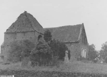 S2 Witt Nr. 3, Barstede, Kirche, Juli 1948, 1948