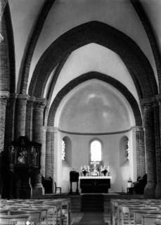 S2 Nr. 19450, Bassum, Stiftskirche St. Mauritius und St. Viktor, Altarraum, um 1965, um 1965