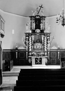 S2 Witt Nr. 1937, Betheln, Andreas-Kirche, Altarraum, August 1966, 1966