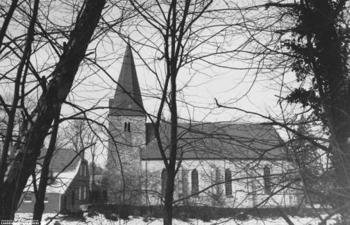 S2 Nr. 4247, Bippen, Georgs-Kirche und Pfarrhaus, 1983, 1983