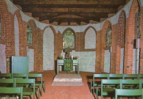 S2 Nr. 19164, Bispingen, Alte Kirche, Altarraum, nach 1973, um 1973