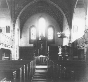 S2 Nr. 7836, Bispingen, Antonius-Kirche, Altarraum, um 1911/12, um 1911