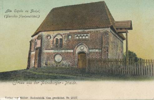 S2 Nr. 7852, Bokel (KK Wittingen), Johannes der Täufer-Kapelle, 1905, 1905