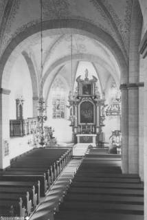 S2 Witt Nr. 1011, Bramsche, Martins-Kirche, Altarraum, Oktober 1956, 1956