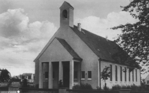S2 A 36 Nr. 124, Bremerhaven-Speckenbüttel, Johannes-Kirche, 1948, 1948