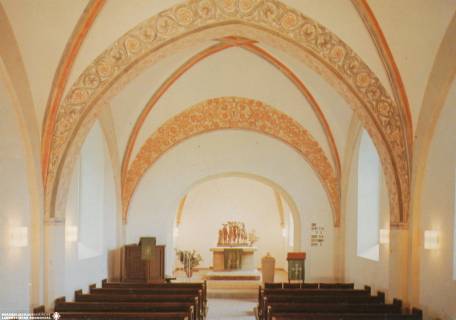 S2 Nr. 18290, Bremerhaven-Geestemünde, Marien-Kirche, Altarraum, um 1975, um 1975