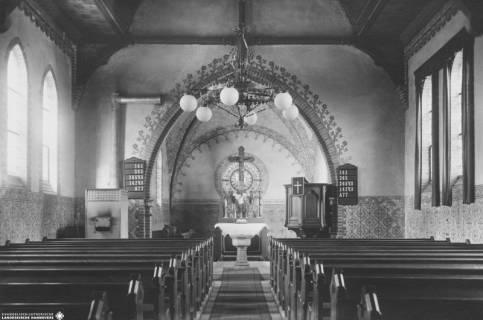 S2 Nr. 7915, Bruchhausen, Bartolomäus-Kirche, Altarraum, 1949, 1949