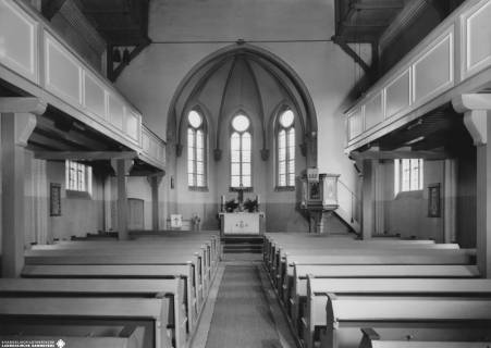 S2 Nr. 7921, Buchholz, Paulus-Kirche, Altarraum, 1953, 1953