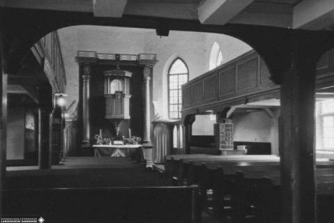 S2 A 47 Nr. 3, Bühle, Oswald-Kirche, Altarraum 1953, um 1953