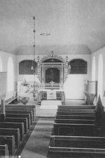 S2 Witt Nr. 1273, Burhafe, Florian-Kirche, Altarraum, Juni 1959, 1959
