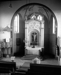 S2 A 29 Nr. 22-23, Colnrade, Kirche, Altarraum, um 1960, um 1960