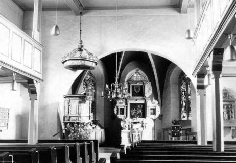 S2 Nr. 18918, Coppenbrügge, Nicolai-Kirche, Altarraum, 1966, 1966