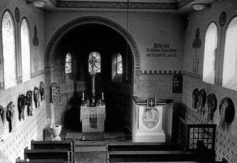 S2 A 35 Nr. 43, Coppengrave, Kirche, Altarraum, um 1960, um 1960