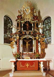 S2 Nr. 2065, Cuxhaven-Döse, St. Gertrud-Kirche, Altar, o.D., ohne Datum