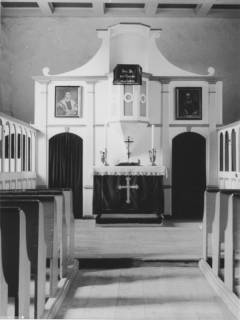 S2 Nr. 8127, Deiderode, Kirche, Altarraum, 1951, 1951