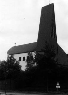 S2 Nr. 19041, Diekholzen, Auferstehungs-Kirche, um 1970, um 1970