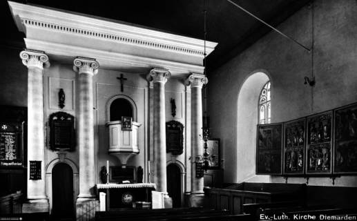 S2 Nr. 8143, Diemarden, Michaelis-Kirche, Altarraum, o.D., ohne Datum