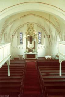 S2 Witt Nr. 1766, Dörverden, Kirche, Altarraum, Juli 1964, 1964