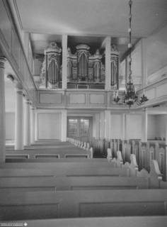 S2 Witt Nr. 1363, Drochtersen, Kirche, Orgelempore, Mai 1960, 1960