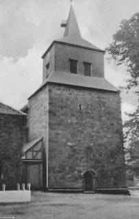 S2 Nr. 8235, Eldagsen, Alexandri-Kirche, Kirchturm, um 1952, um 1952