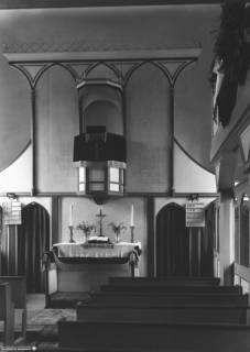 S2 A 48 Nr. 30, Elkershausen, Kirche, Altarraum, um 1953, um 1953