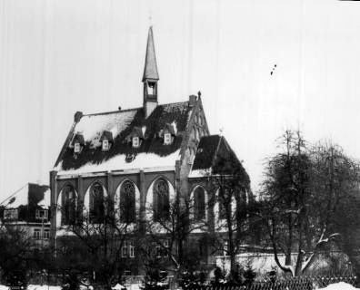 S2 Nr. 18150, Hildesheim-Himmelsthür, Kirche des ehemaligen Frauenheims Himmelsthür; seit 1979 serbisch-orthodoxe Kirche, o. D. (um 1980), um 1980