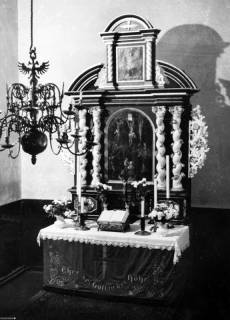 S2 Nr. 8846, Hoheneggelsen, Martins-Kirche, Altar, um 1952, um 1952
