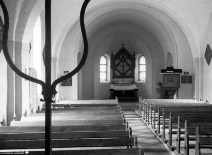 S2 Witt Nr. 428, Holte (Bissendorf), Urbanus-Kirche, Altarraum, Mai 1953, 1953