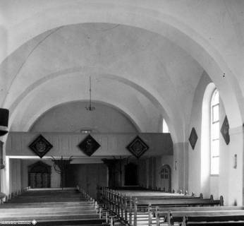 S2 Witt Nr. 429, Holte, Urbanus-Kirche, Ansicht nach Westen, Mai 1953, 1953