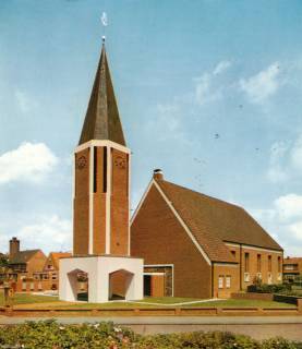 S2 Nr. 18231, Juist, Insel-Kirche, um 1970, um 1970