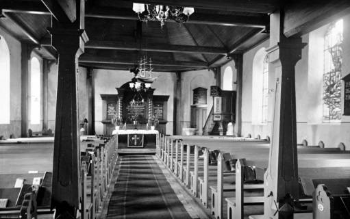 S2 Nr. 16570, Juist, Insel-Kirche, Altarraum, 1920, 1920