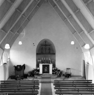 S2 Nr. 10196, Osnabrück, Paul Gerhardt-Kirche, Altarrraum, 1952, 1952