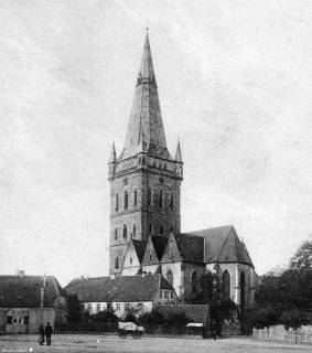S2 Nr. 10182, Osnabrück, St. Katharinen-Kirche, um 1920, um 1920