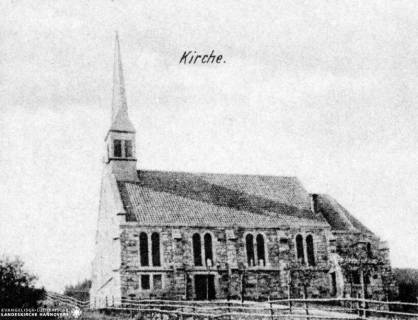 S2 Nr. 3535, Osterwald, Christus-Kirche, um 1900, um 1900
