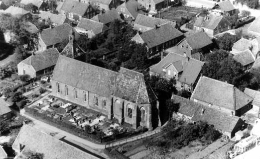 S2 Nr. 18165, Petkum, Kirche, um 1950, um 1950