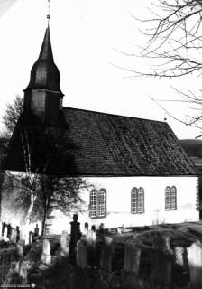 S2 A 35 Nr. 19, Sack, Kirche und Friedhof, um 1960, um 1960