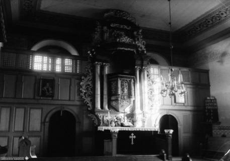 S2 A 35 Nr. 20, Sack, Kirche, Altarraum, um 1960, um 1960