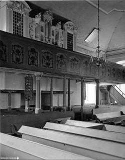 S2 Witt Nr. 234, Sehnde, Kirche, Orgel-Empore, Juli 1951, 1951