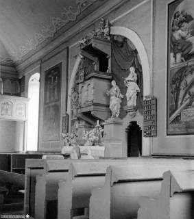 S2 Witt Nr. 230, Sehnde, Kirche, Altarraum, Juli 1951, 1951