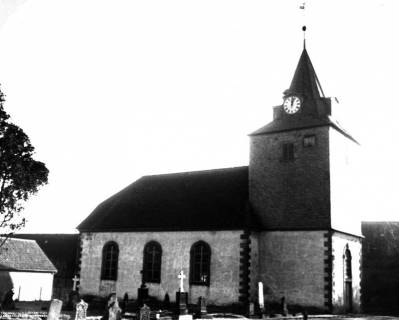 S2 A 35 Nr. 106, Sellenstedt, Kirche und Friedhof, um 1960, um 1960