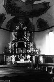 S2 A 35 Nr. 119, Sibbesse, Kirche, Altarraum, um 1960, um 1960
