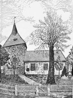S2 Nr. 10707, Störy, Kirche, 1953, 1953