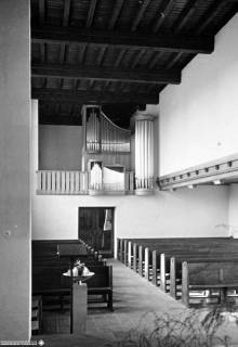 S2 Witt Nr. 996, Wesendorf, Kirche, Orgelempore, September 1956, 1956